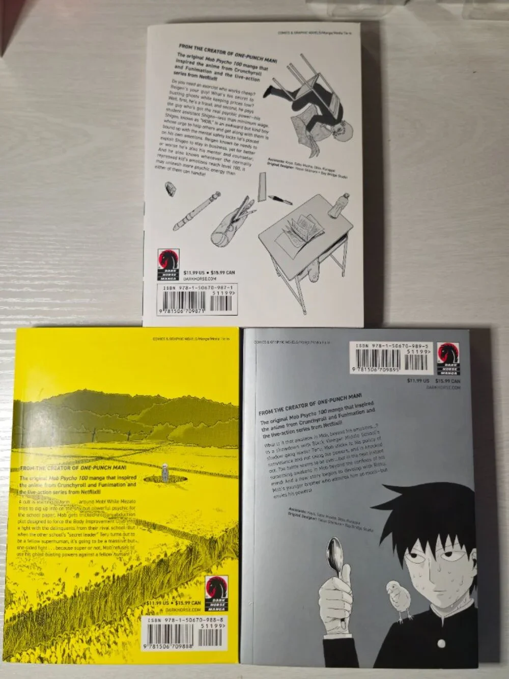 Mob Psycho 100 Manga Volume 1-3